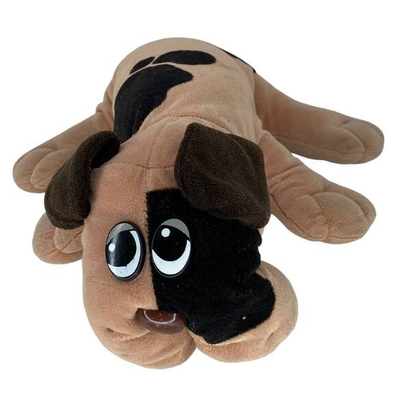Vintage Tonka Pound Puppies Tan Brown Spots Plush Stuffed Dog W/Tan Newborn 1985 - Picture 2 of 8